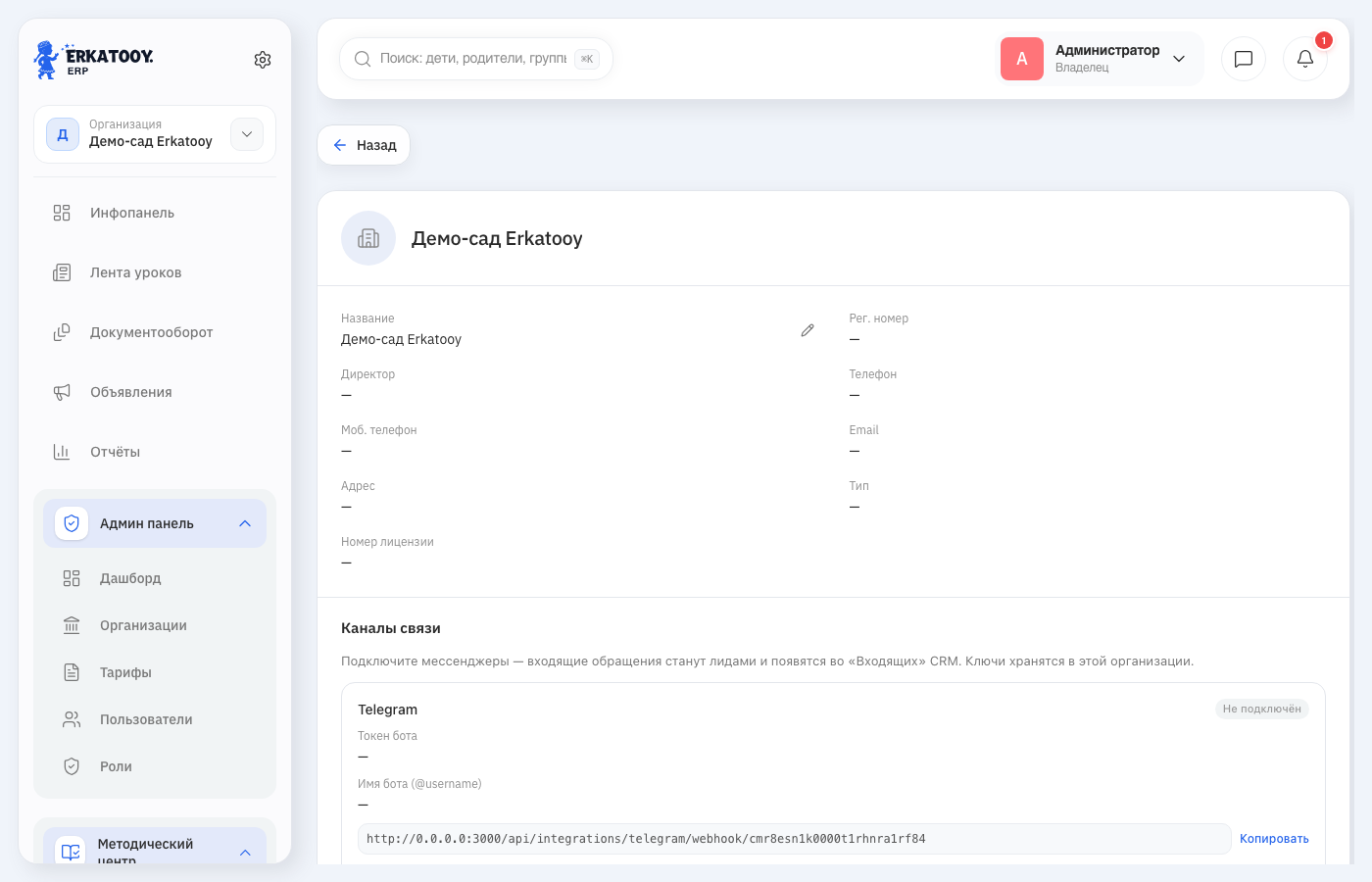 Каналы CRM